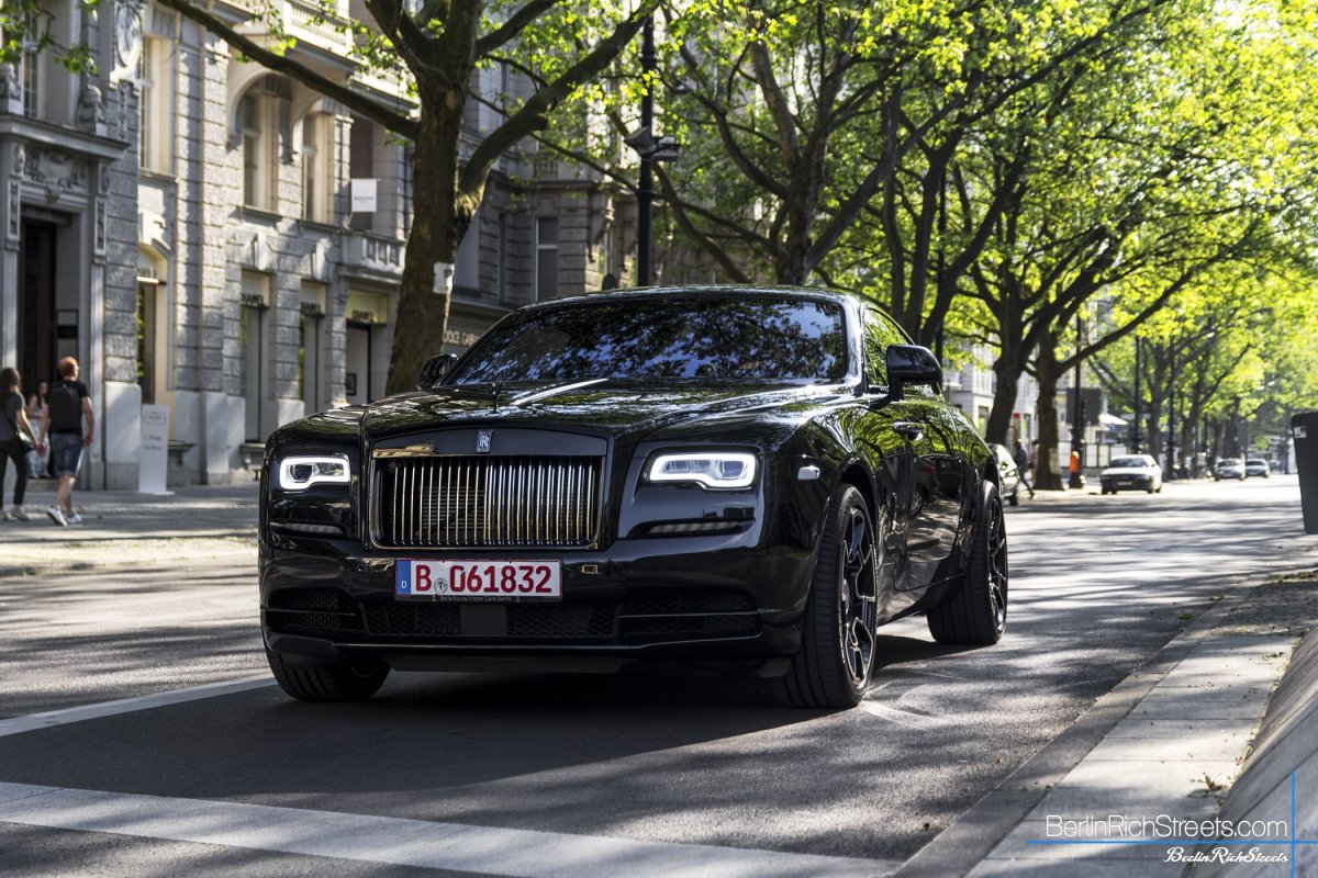 Rolls-Royce Wraith Series II Black Badge spotted in Berlin — BerlinRichStreets